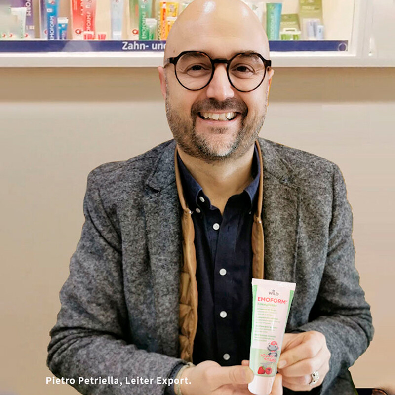 Wilder Dr.wild Swiss imported children's toothpaste 6-8-12 years old teenagers and students anti-cavities and solid teeth 75ml