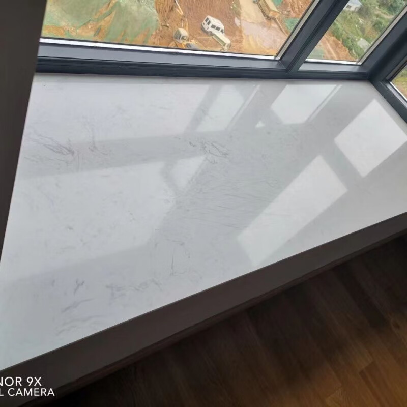 Vinoa artificial marble customized window sill board/bay window countertop/bar countertop/undertake various styles of countertops Saint Mir Yellow 20-30 cm wide/meter