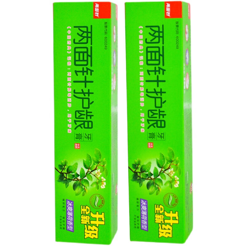 Liangmianzhen Traditional Chinese Medicine Gum Care Toothpaste 200g Fresh Fruit Orange Ice Mint Original Spearmint Fresh Breath Gum Care 2 sticks Ice Mint 200g