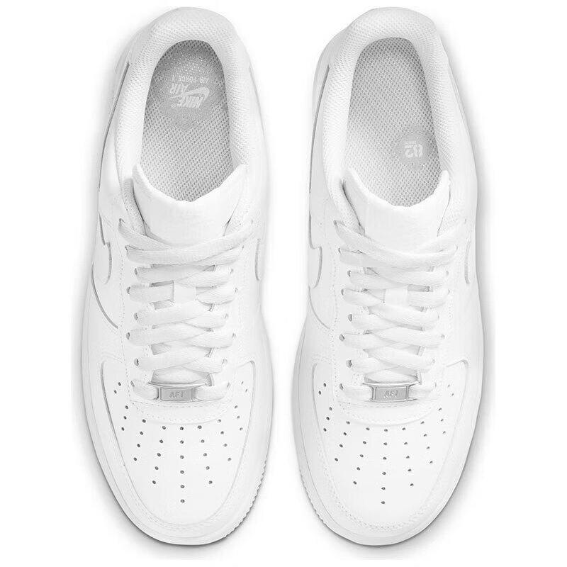 Nike NIKE Men's Air Force One AF1 New Year's Gift Sports Shoes CW2288-111 White 41