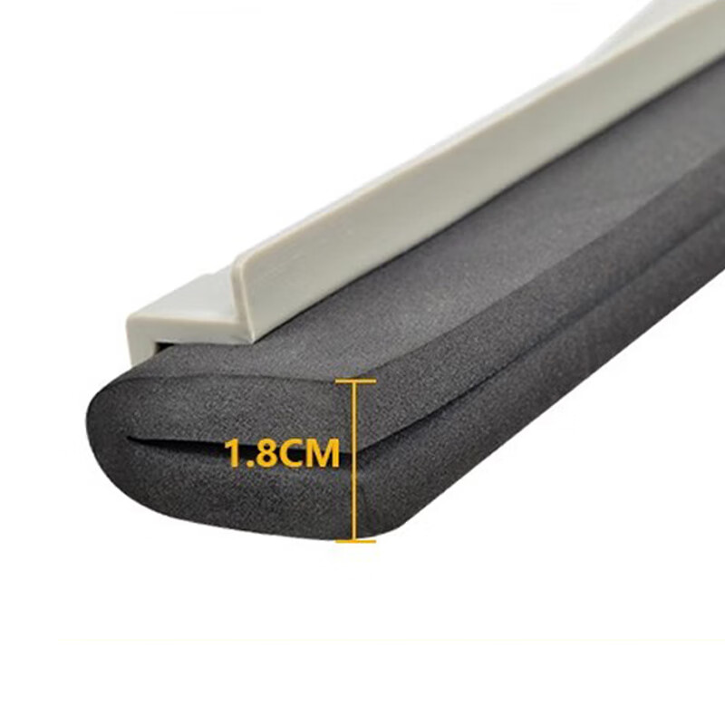 Baiyun Cleaning (baiyun cleaning) AF04003 aluminum alloy rod rubber plate sponge water pusher floor scraper cleaning scraper bathroom wiper 75 cm