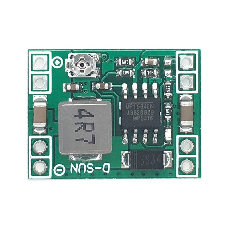 Throwing stones DC-DC step-down power supply module MP1584 input 4.5-28V to 0.8-20V 3A output can be fixed voltage voltage fixed output 12v 1 box