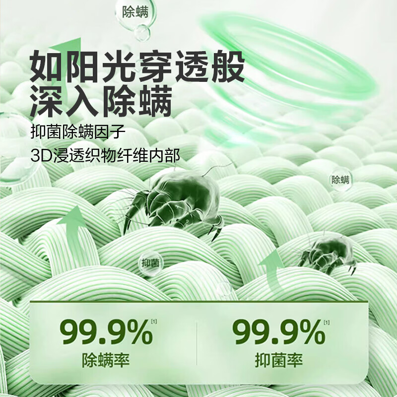 Mite removal spray, mite removal no-wash plant anti-dust mite soap bag, mite removal bed sticker, mite removal spray, 2 bottles + 1 pump head