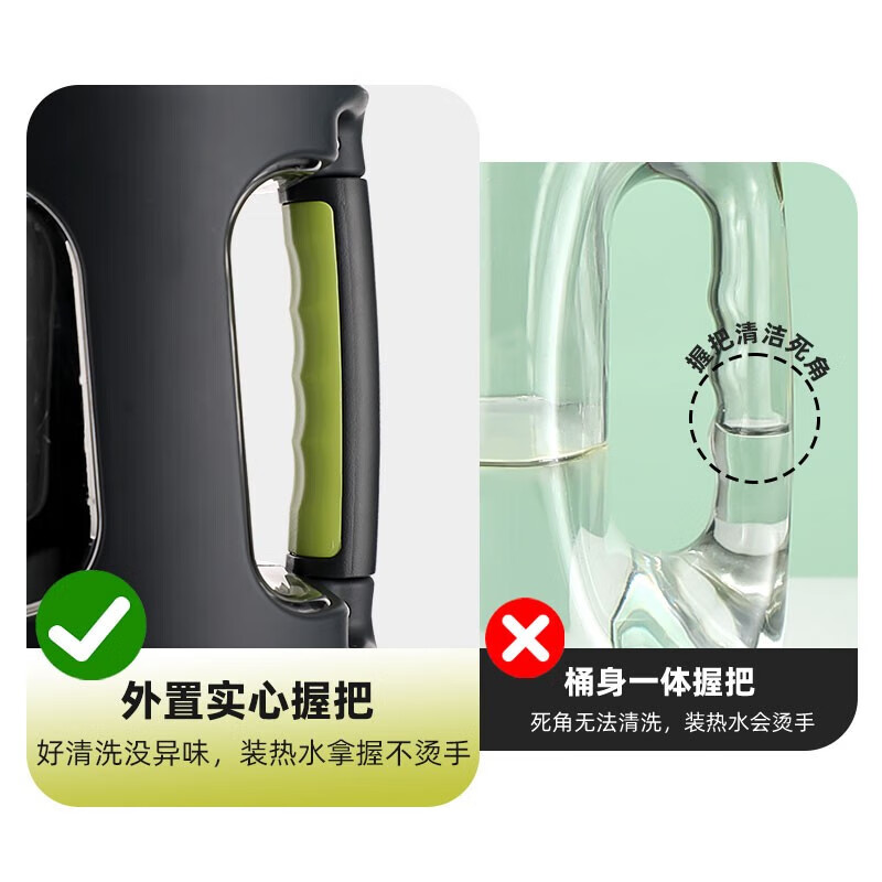 Fuguangyong Power Plastic Cup Large Capacity Water Cup Straw Sports Fitness Outdoor Kettle Ton Cup Bucket Fall-Resistant Portable Deep Space Gray 2800ml