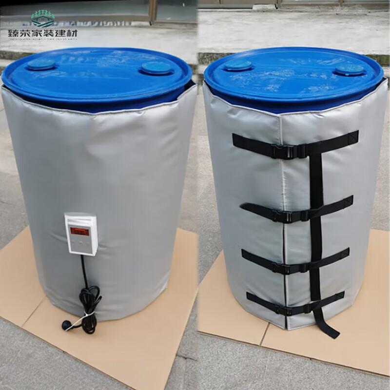 Yichen oil barrel heating blanket industrial electric blanket gas tank electric belt ton barrel heating package heating jacket 200 liter barrel electric blanket with digital display temperature control half pack 1100 mm