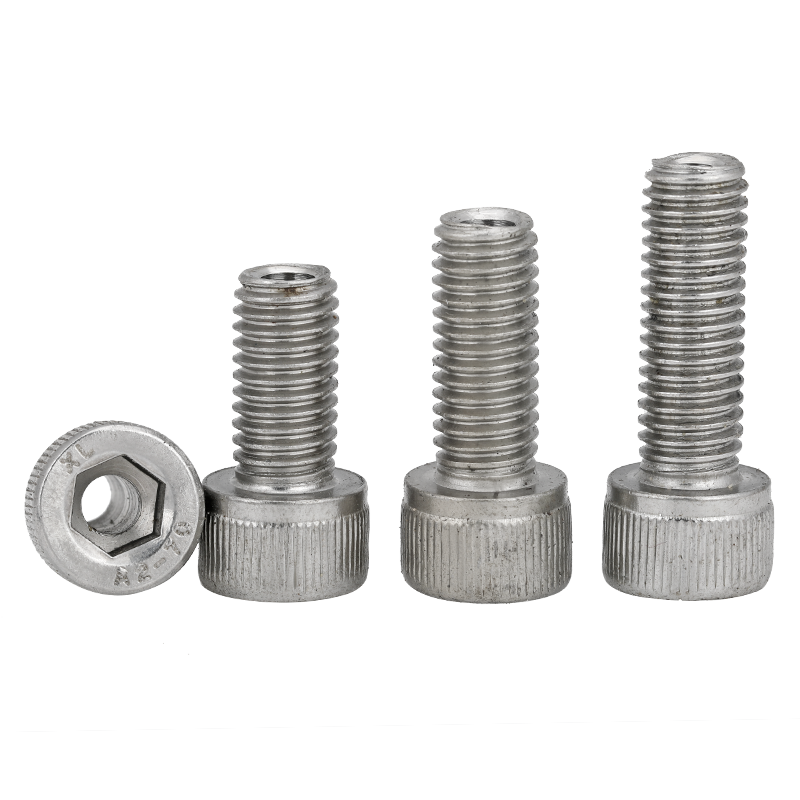 Yuqin M4M5M6M8M10304 stainless steel hollow bolt inner hexagonal hollow screw lamp threading screw through hole M4*6 hole 2mm