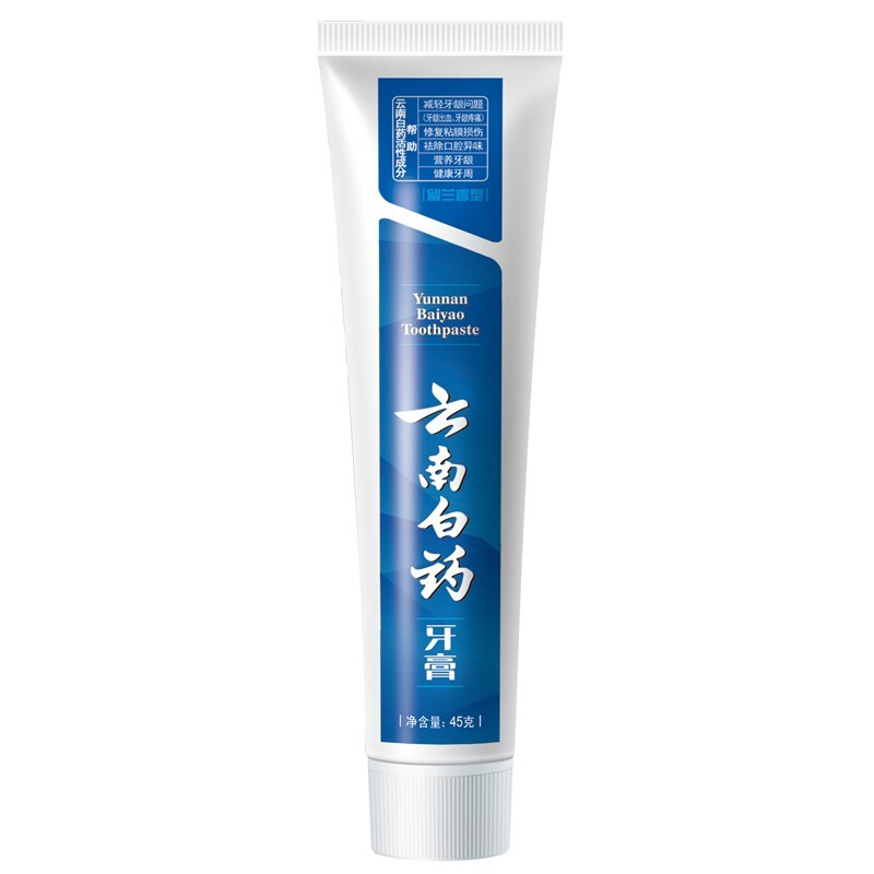 Yunnan Baiyao Yunnan Baiyao Spearmint Toothpaste 45g and other specifications 45g