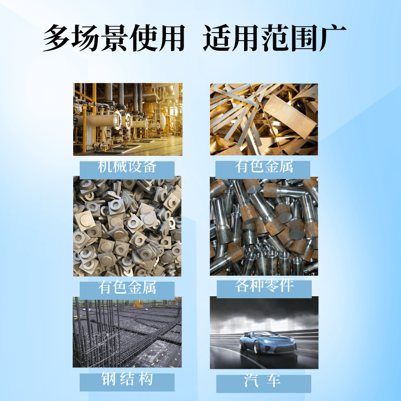 Powerful steel bar rust remover construction site steel cast iron industrial metal rapid rust removal renovation renovation without grinding rust conversion rust remover 50 catties/barrel high cost performance
