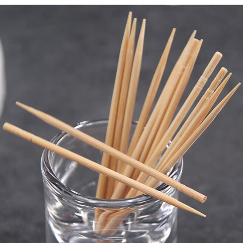 Haiyi Duo 1000 pieces disposable toothpicks for hotel catering and home use special paper individually packaged single toothpicks 1000 pieces individually packed disposable toothpicks