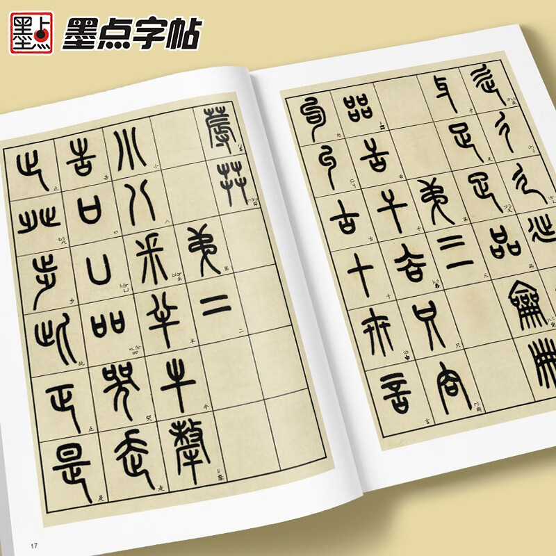 Radicals of Wang Fu'an's essays/high-definition color printed analysis of Chinese inscriptions