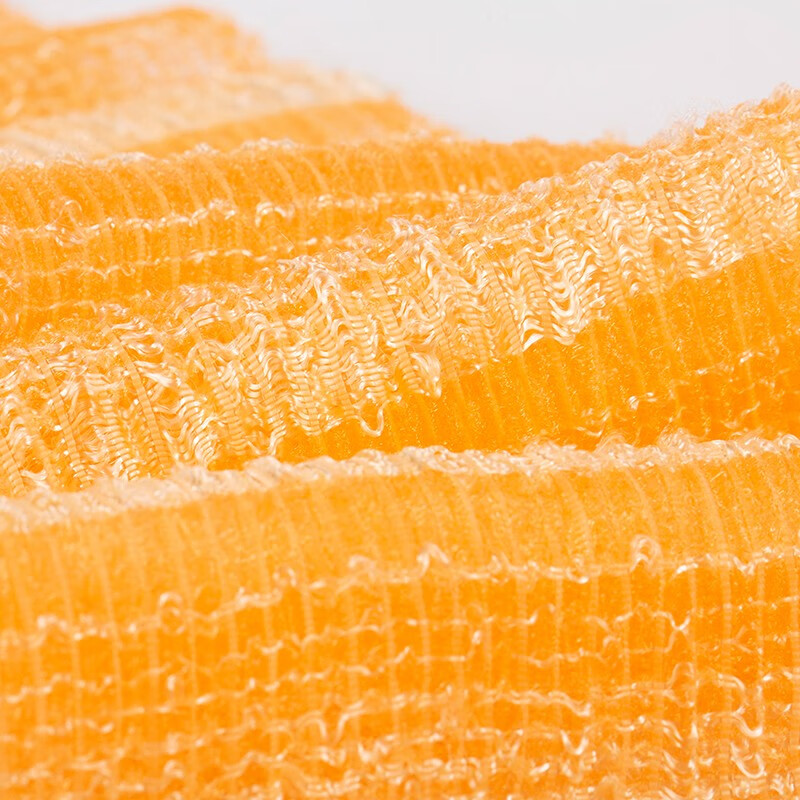 Cyan pomelo imported from Japan powerful back rub bath towel long back strip bath towel unisex bath towel QKG-011 orange 30x100cm/moderate