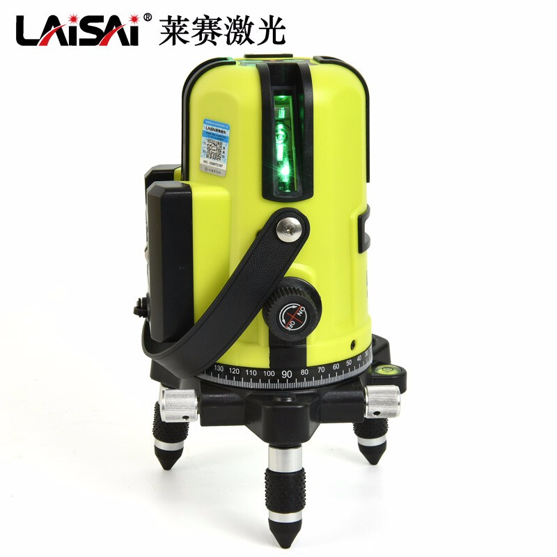 莱赛激光莱赛蓝绿光激光水平仪5线高精度UNG641SLD强光室外标线仪莱赛水平 5线绿光UNG641SLD带点+1.6米脚架