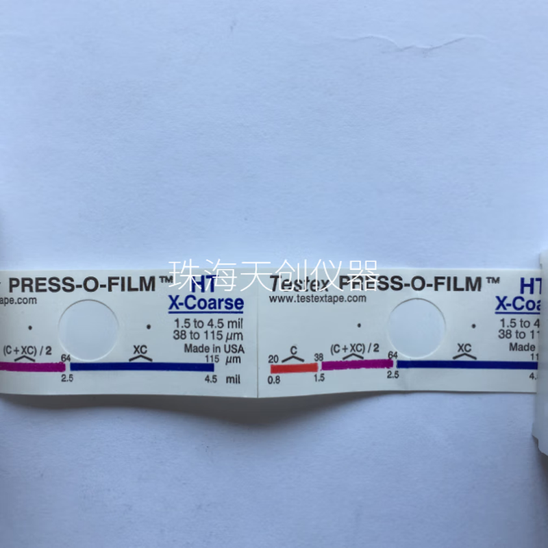 E124-3M roughness thickness gauge E122C-1 rubbing copy tape Testex roughness thickness gauge E124-3M