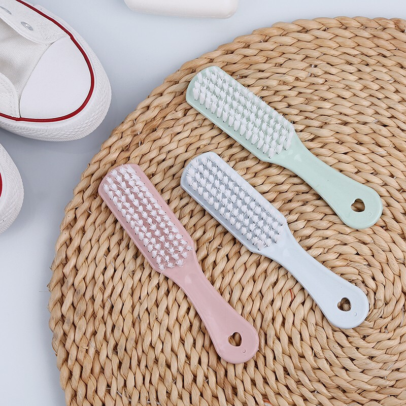 Youchen Home Furnishing 3-pack Shoe Brush Multifunctional Soft Bristle Cleaning Brush Laundry Brush Clothes Board Brush Shoe Brush Mixed Color 3-Pack