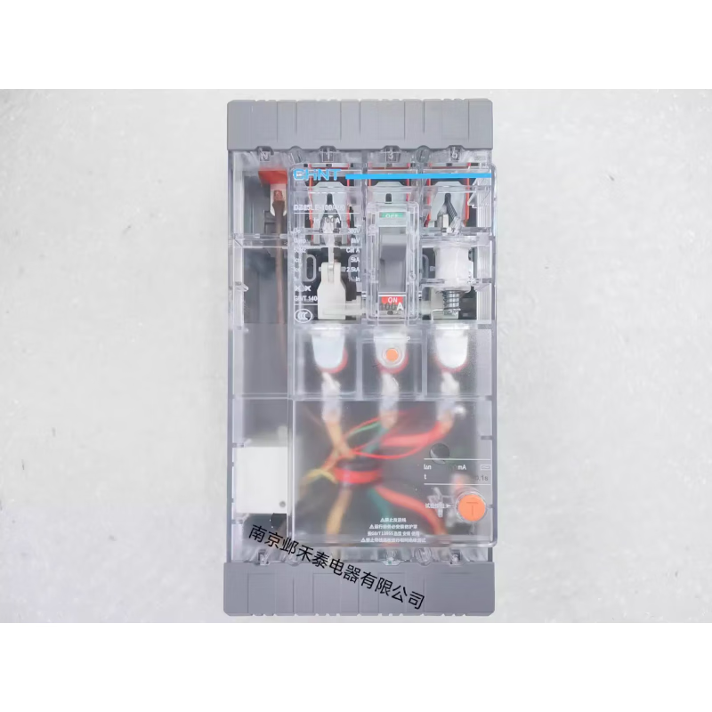 Transparent protection leakage circuit breaker switch DZ15LE-100/4901 three-phase four-wire work T single-phase three-level leakage 100/2901 two-wire 100 75MA