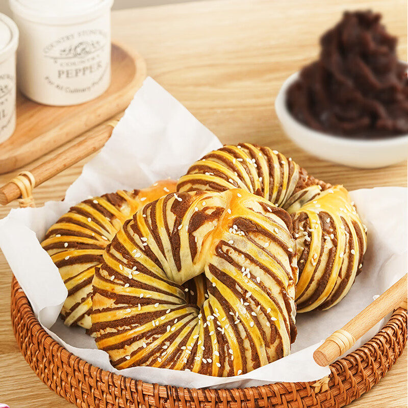 Diamond Rose Red Bean Filling 500g Home Baking Ingredients Bean Paste Bun Donkey Rolling Egg Yolk Pastry Bread Ingredients