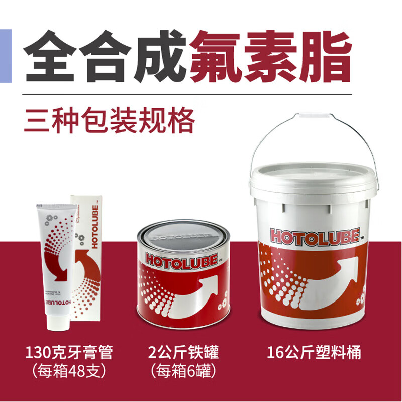 Hutou fully synthetic fluorine grease PTFE fluorine-containing NSF food grade slide guide rail spline automobile sunroof grease 130g single tube 0#