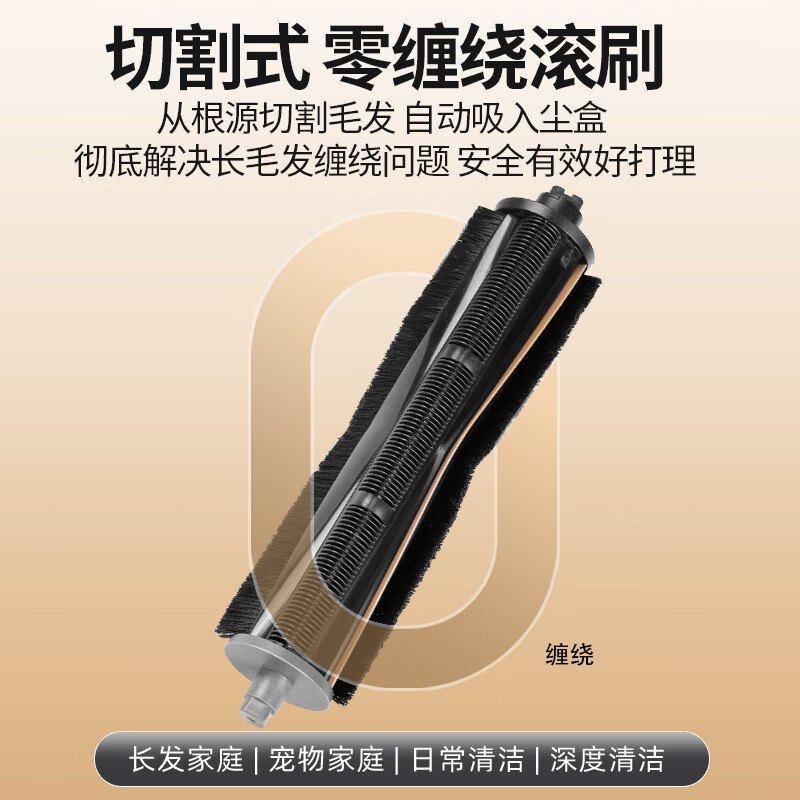 Crooke adapted to Mijia Xiaomi sweeping and mopping robot M40 accessories roller brush side brush dust box filter element rag mop holder dust bag cleaning liquid luxury annual set