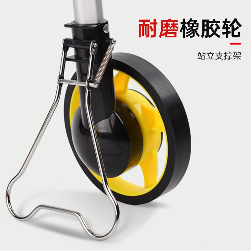 Haitai Hi-Tech Distance Measuring Wheel Measurement Wheel Distance Measurement Wheel Ruler Roller Push Ruler Outdoor Measurement Small Wheel Digital Display Model + Storage Bag