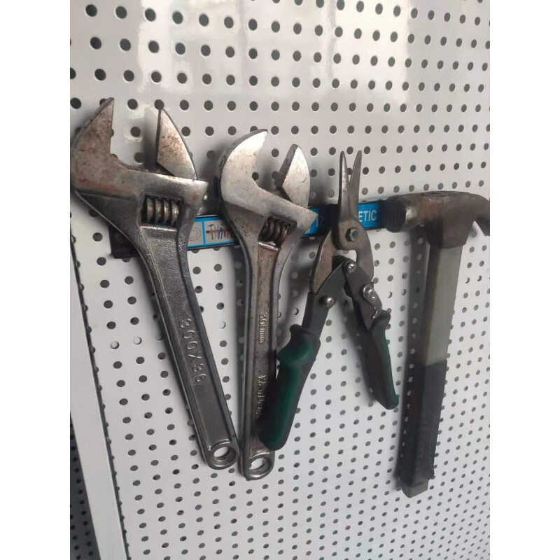 Qi'an Cave Plate Magnetic Strip Hook Accessories 30cm Total Length (Screw Installation) Official Standard