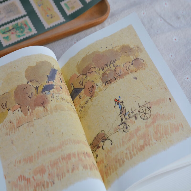 Illustrated Collection of Anno Mitsumasa Anne of Green Gables Japanese artist, world-renowned picture book master Mitsumasa Anno, devoted himself to drawing in his later years Extracurricular reading Reading Extracurricular books 9 years old + children Youth