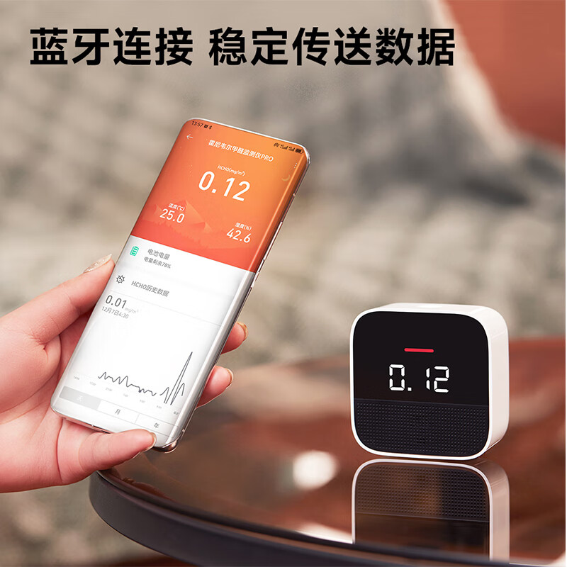 Honeywell Formaldehyde Detector Smart Home Formaldehyde Measurement Instrument Can be Connected to the Mijia New House Air Monitor Upgrade