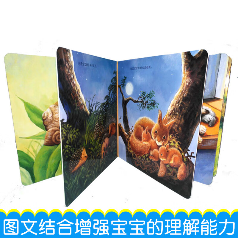 Baby's first bedtime awareness book, Good Night, Baby, Hardcover Children's Reading Books, Parent-Child Picture Books, Classic Readings, Baby Story Books