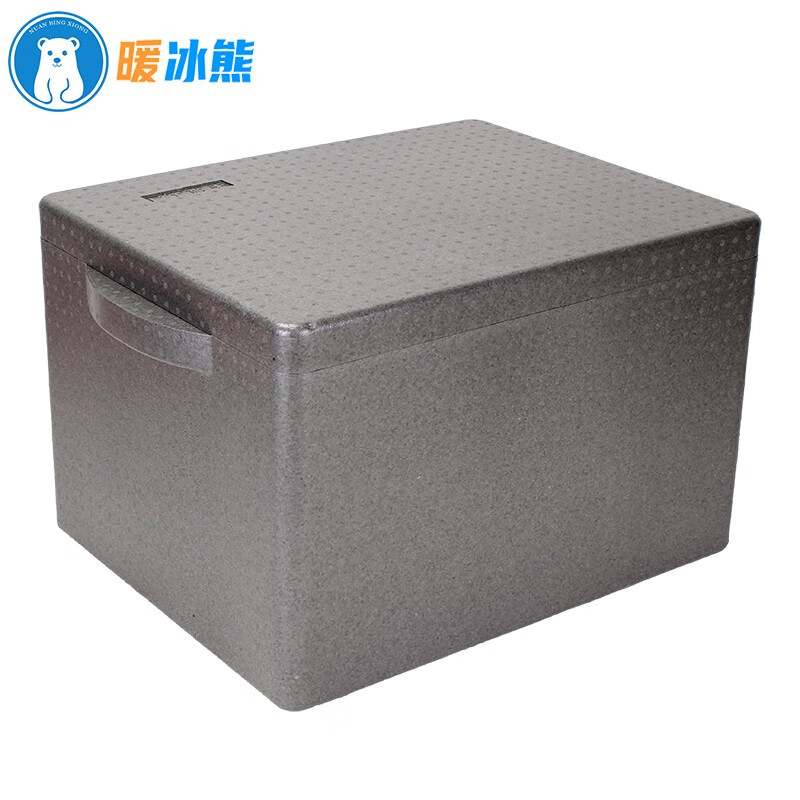 Warm Ice Bear 126L Insulated Box Foam Box EPP Takeaway Box Large Capacity Food Delivery Fast Food Insulated Refrigerator Box with Handle 126L