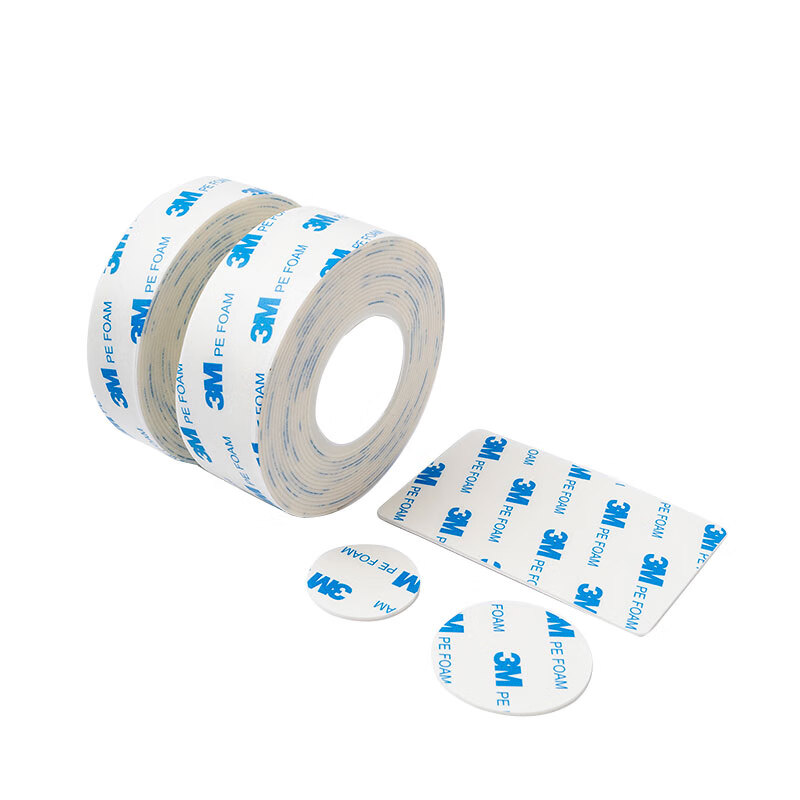 3M foam double-sided tape thickened white strong non-marking wall hook desktop ornaments paste 1600T 10mm*3m