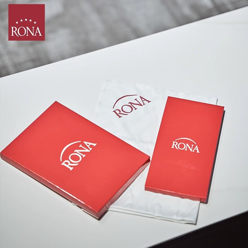 Lorna Lorna Czech imported red wine glass cloth, special cloth for glass cups, absorbs water and does not shed lint, hotel traceless cup cloth, two large sizes (packaged in color box)