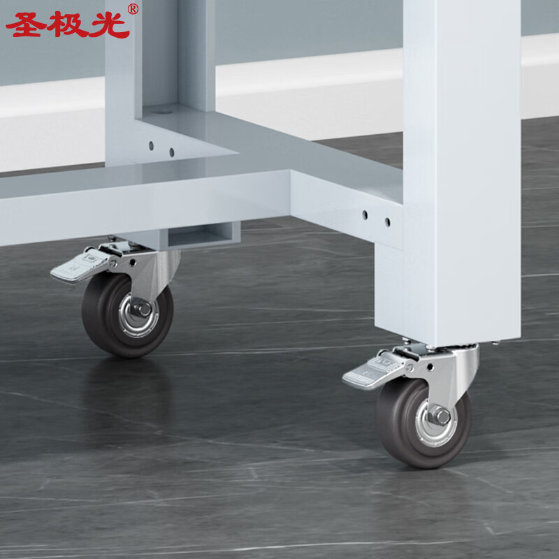 Holy Aurora anti-static workbench mobile operating table laboratory inspection table with brake 2.1 meters with wheels G7097