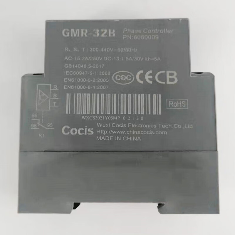 Cocis Wuxi Cosi three-phase power protector GMR-32B over-voltage and under-voltage phase sequence relay retail unit price