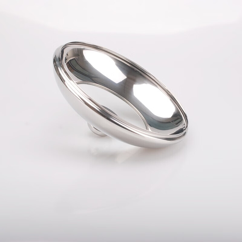 Tuodengfeng anti-fall visual stainless steel combination cover tempered glass cover steamer wok lid stainless steel twist 16cm visible high arch cover