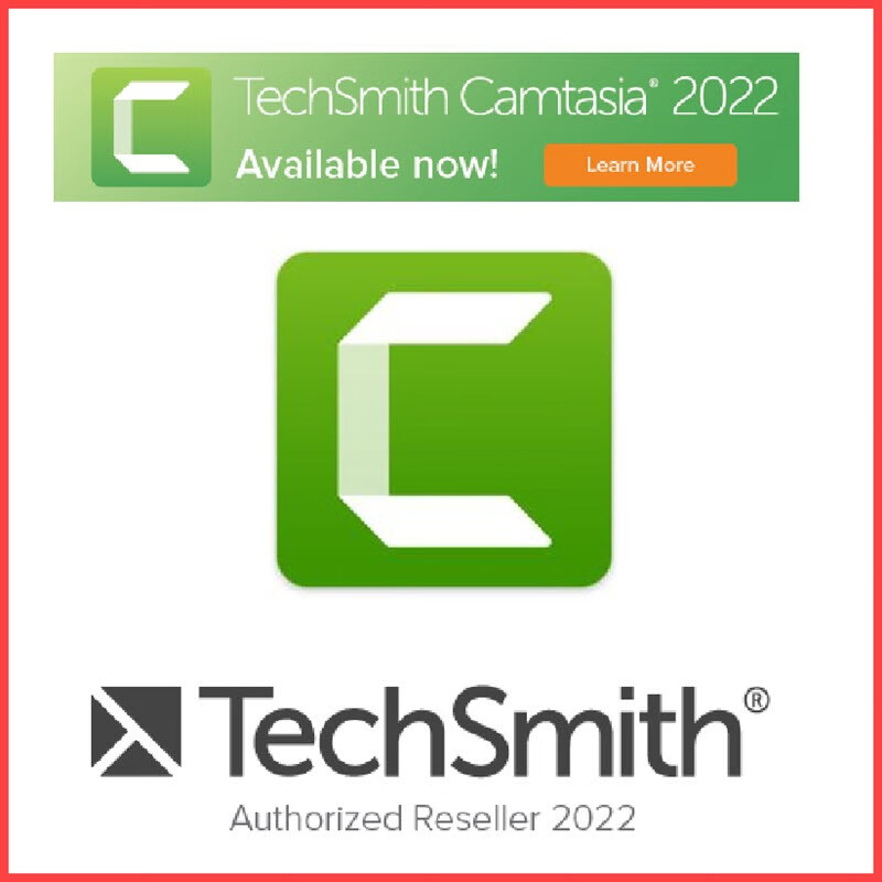 Genuine software Camtasia Studio 2024 Chinese version screen recording software class recording micro class video editing | Katyusha Apple Mac Windows system Camtasia2024 Chinese version lifetime license 2 activation