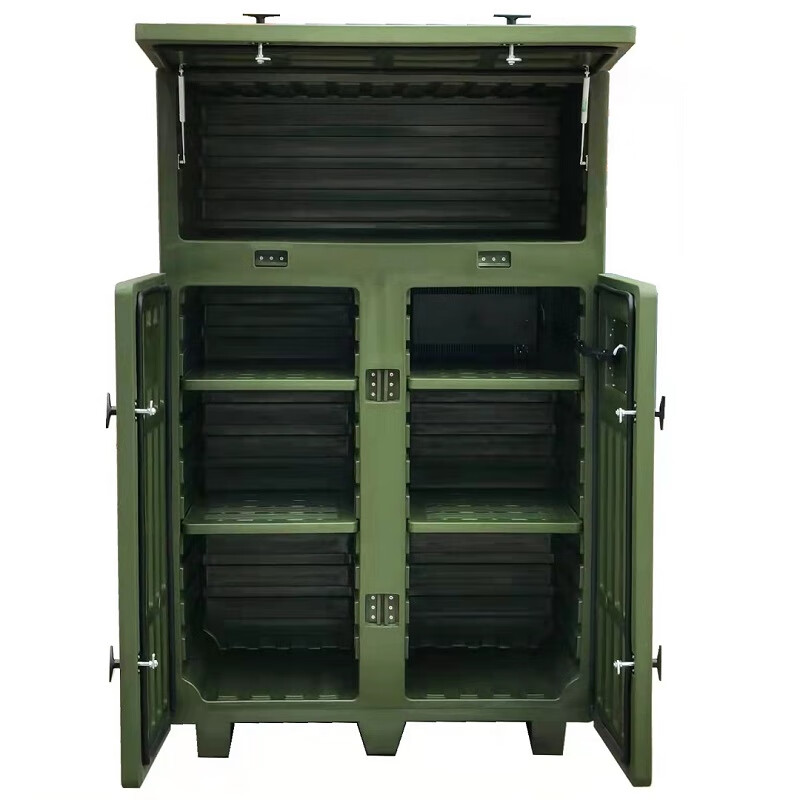 Best Shield rotomolded box optical storage moisture-proof cabinet single cabinet instrument cabinet wear-resistant and anti-fall