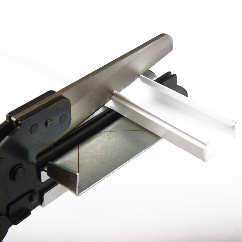 Schizstein PVC wire trough scissors 45 degrees adjustable 11cm ultra-wide multi-functional woodworking knife line buckle cut high carbon steel 110XC ultra-wide wire trough scissors 1 pair