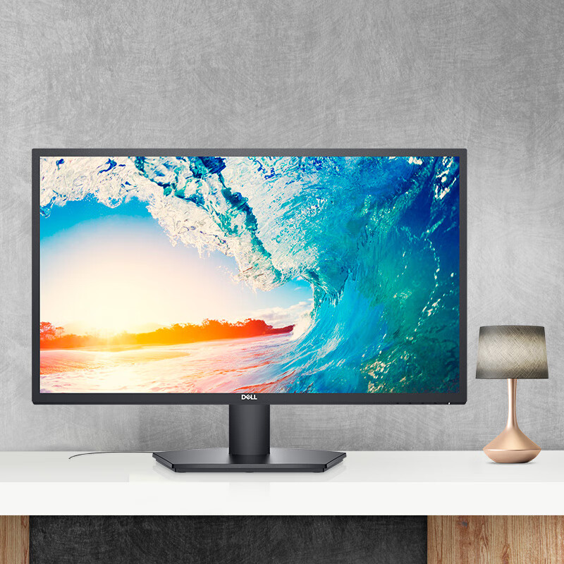 95% new Dell (DELL) 27-inch full HD low blue light FreeSync technology 75Hz refresh rate wall-mountable office home online class computer monitor SE2722H