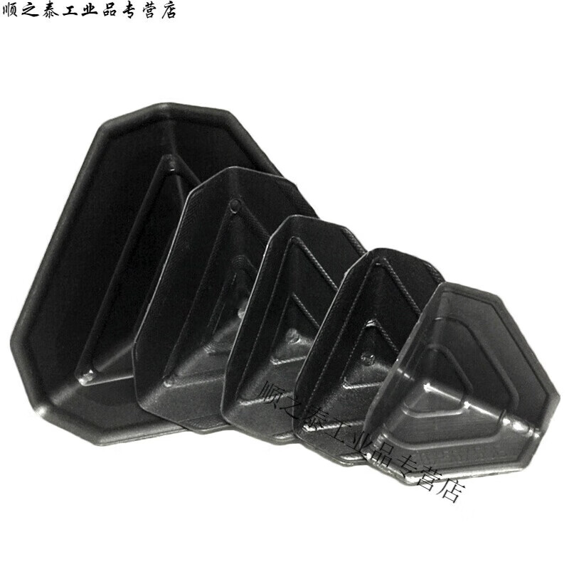 Three-sided plastic corner protector express packaging carton edge triangle protective sleeve packaging furniture anti-collision and anti-bump corner protector 35*35-4000 pcs/1 bag
