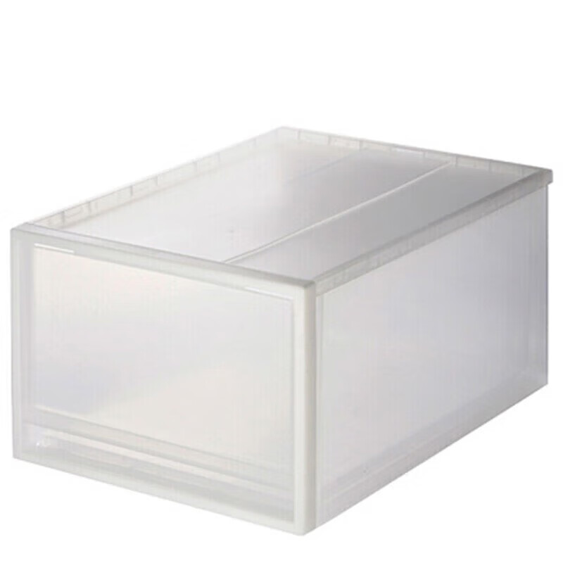 MUJI polypropylene storage box/drawer type/large underwear storage box stackable drawer type storage box
