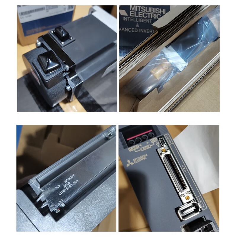 Mitsubishi Electric Mitsubishi servo motor driver motor set HG-K MR-JE-10A+HG-KN13J-S100 does not include accessories 13% VAT special ticket