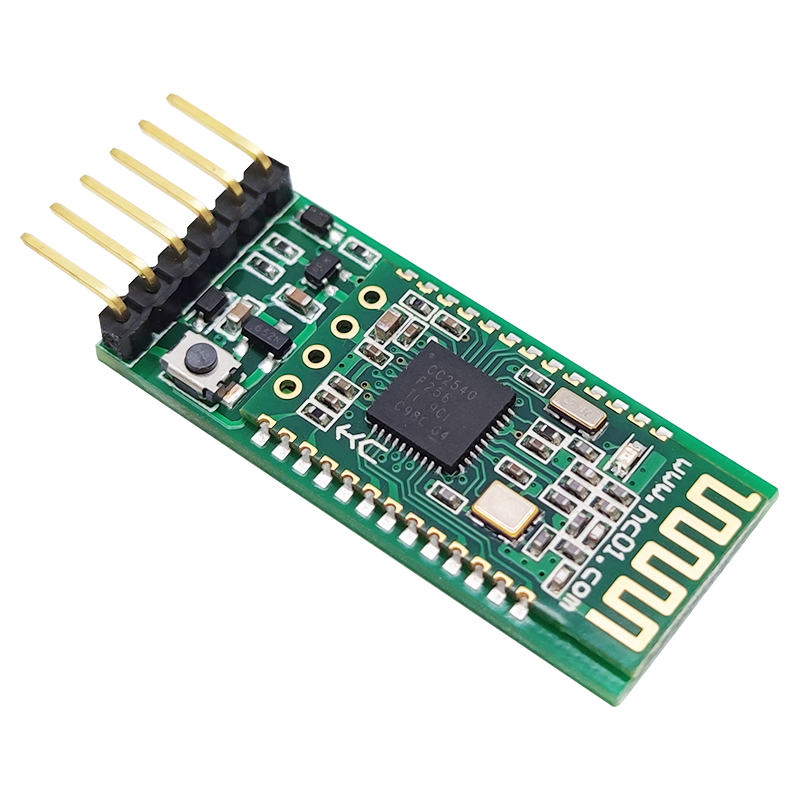 Throwing stones Bluetooth wireless module Master-slave integrated communication transparent transmission V2.0/4.0 BLE/433MHz Available for mobile phones Android HC-08 with base plate soldering pin header