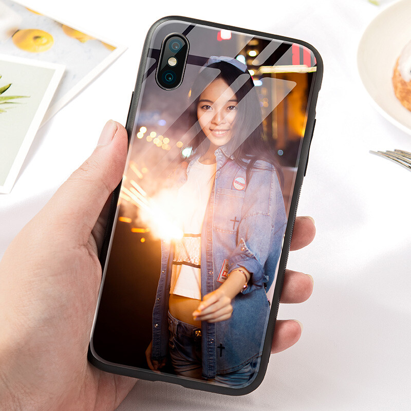 Example: Customized mobile phone case of any model. Couple model. Customize with photos and frosted glass. Customize private pictures. Customized model. Customized DIY. Customized case. Any model of frosted soft shell. Customized with photos. + Black lanyard