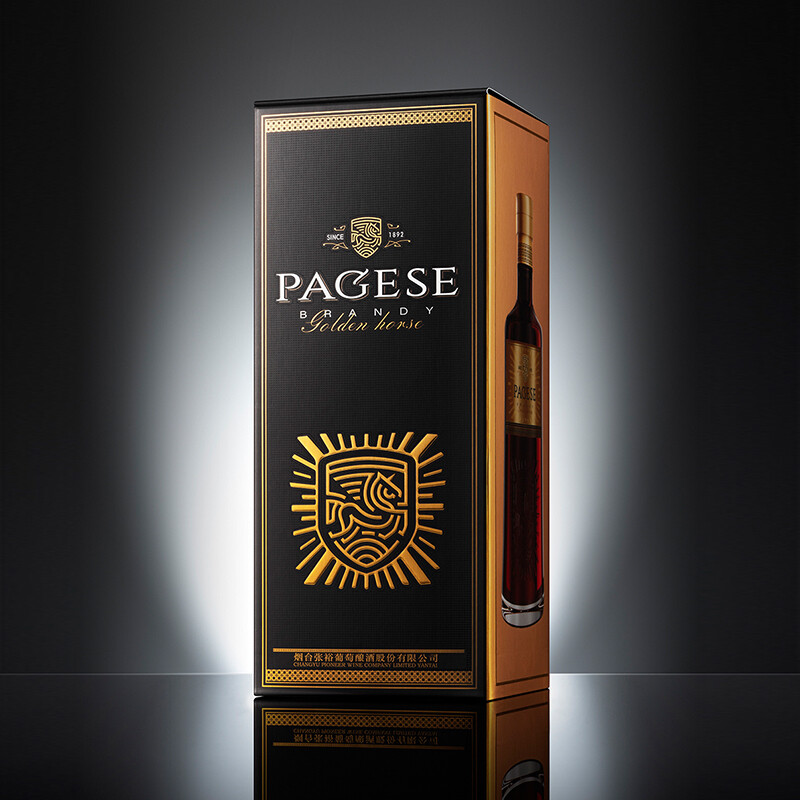 Changyu Paige Golden Horse Brandy 500ml*6 bottles full box wine gift box Spring Festival gifts