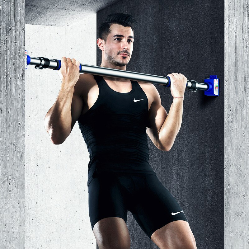 Gumi Bear door horizontal bar pull-up equipment telescopic household indoor single lever frame multi-functional punch-free extension new installation width within 72-93 cm