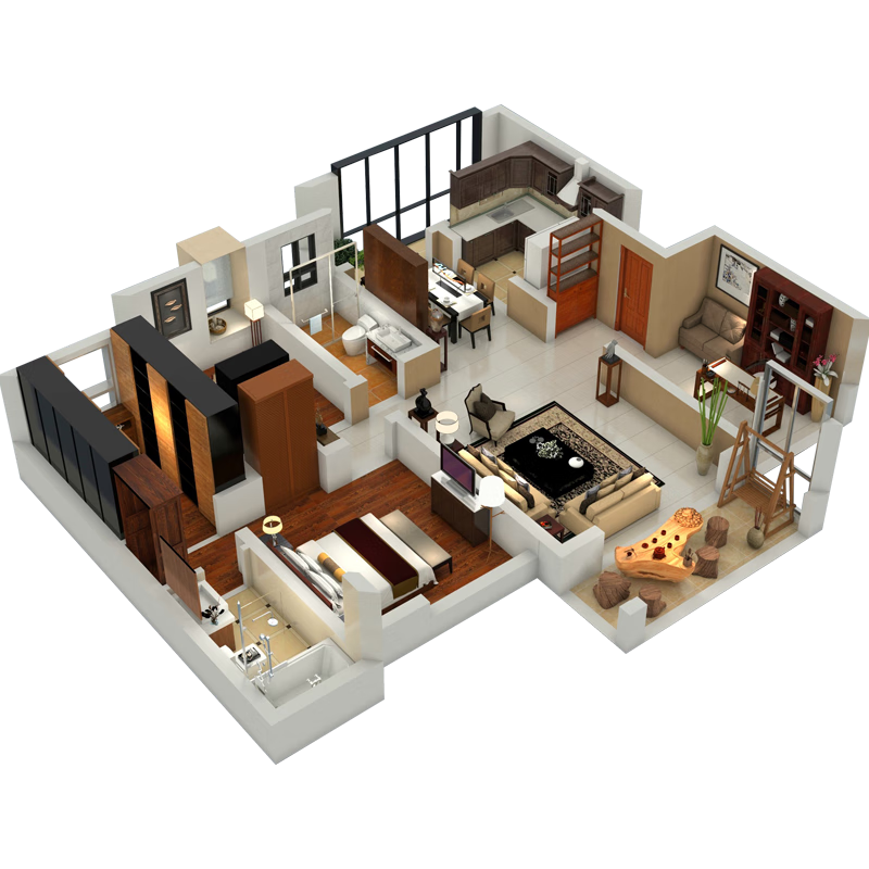 Yunlan Decoration Shanghai residential overall all-inclusive whole-house interior decoration design service including renderings design deposit