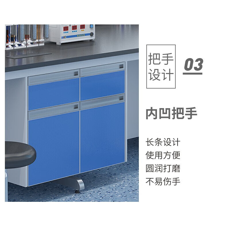 Qinfen laboratory bench steel wood side console laboratory workbench 1500*750*800mm laboratory test table QF43