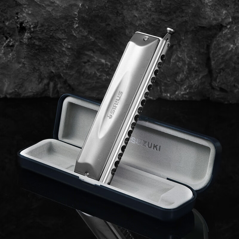 SUZUKI Suzuki chromatic harmonica 16-hole original imported SIRIUS Sirius S-64C advanced adult performance model