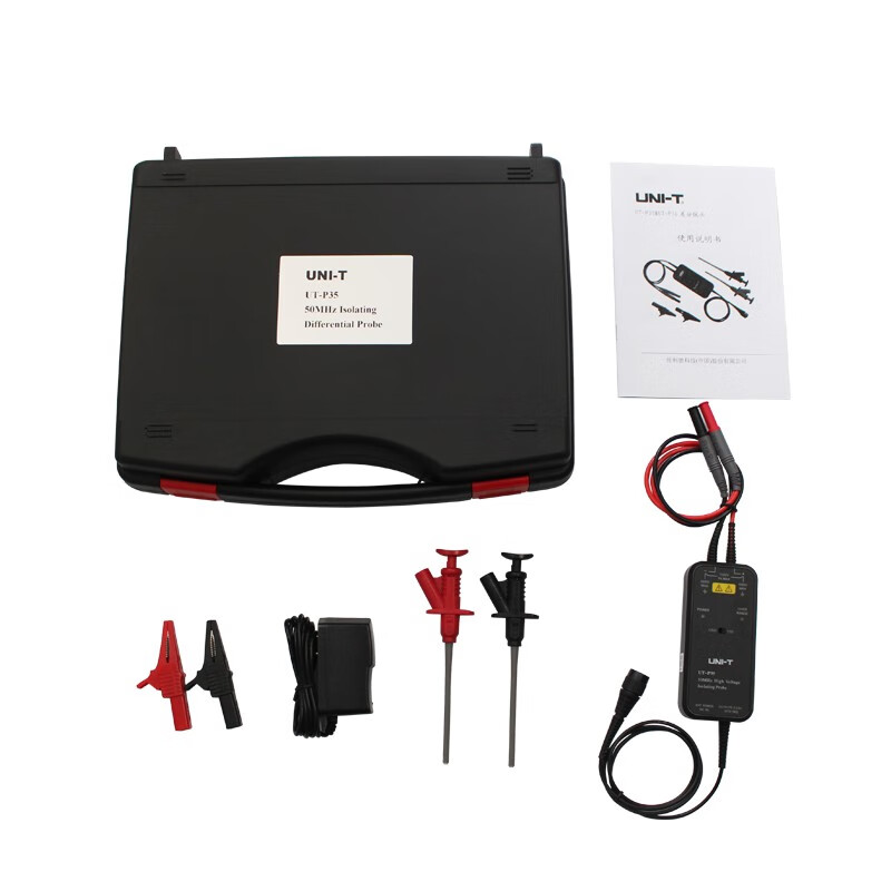 UNI-T oscilloscope differential probe 50MHz/100MHz suitable for UTD/UPO/MSO series optional accessories UT-P36 (100MHz bandwidth)