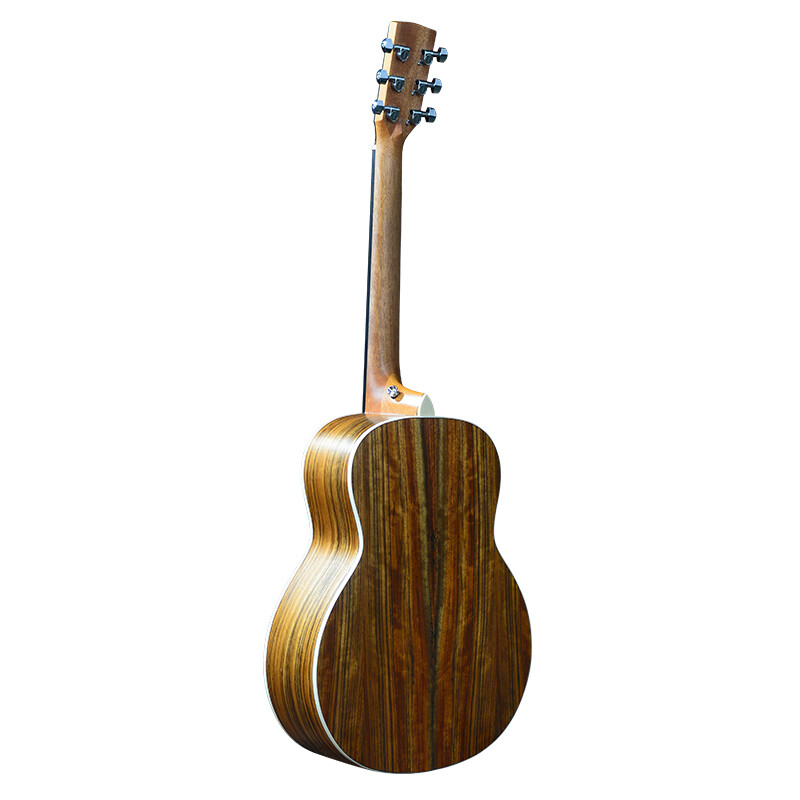 BROOK v12 single-board folk guitar top single-wood guitar beginner instrument 36-inch solid wood color rounded corners V12N-SQM