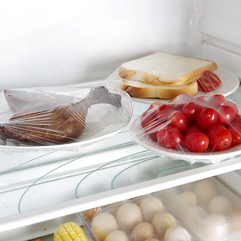 Jinghui Sichuang PE food grade cling film extra large roll 300m*30cm fresh cling film hand tearable food film JH0092